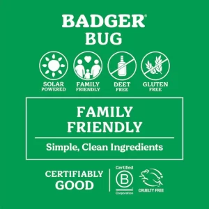 Badger Organic Natural Bug Repellent Spray 4 Oz (4)