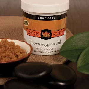 Brown Sugar Scrub 16 Oz. By Lotus Touch