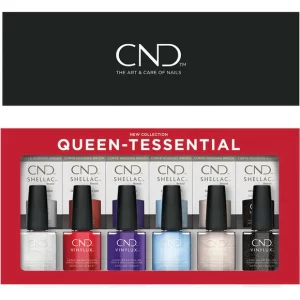 Cnd Vinylux & Shellac Queen-tessential Collection Mixed Pre-pack (2)