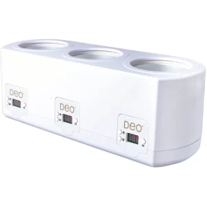 Deo Professional Digital Triple Wax Warmer (2 X 14 Oz. + 1 X 28 Oz (2)