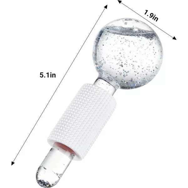 Glacial Bliss Calming Cryo Globes For Facials, Waxing And Other Treatments 2 Clear Globes (6)