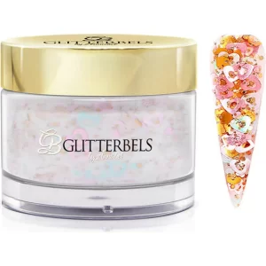Glitterbels Glitter Acrylic Powder – Xoxo 0.98 Oz (2)