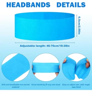 High-quality Adjustable Length Disposable Headbands (3)
