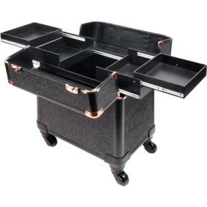 Lockable Aluminum Beauty Case On Wheels By City Lights (1)
