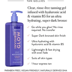 Minetan Invisible Glow Hydrating Tan Gelly – Super Dark 8 Oz (2)