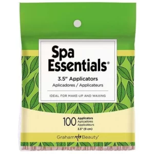 Precision Eyelip Wax Applicators 3.5 Tapered Wax Sticks 100 Applicators Per Bag By Spa Essentials