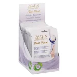 Satin Smooth Intensive Moisturizing Foot Masks 24 Count With Display