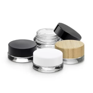 Low-profile-glass-sample-jars-and-threaded-caps-and-liners-5-grams-bamboo-caps-case-of-200-jars-and-caps-unassembled-nj-944233-2_1160x_crop_center