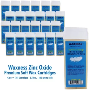 Waxness-zinc-oxide-sensitive-skin-soft-wax-cartridge-case-24-cartridges-3-38-oz-100-grams-each-hg-250367-1_1160x_crop_center